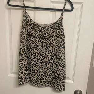 LOFT Leopard Cami- new with tags